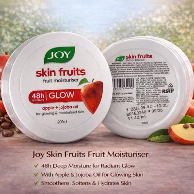 JOY SKIN FRUITS FRUIT MOISTURISER CREAM 200ml